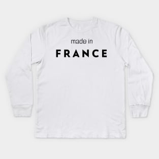 made in France Kids Long Sleeve T-Shirt